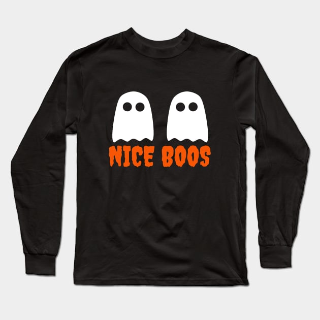 Nice Boos Long Sleeve T-Shirt by LunaMay